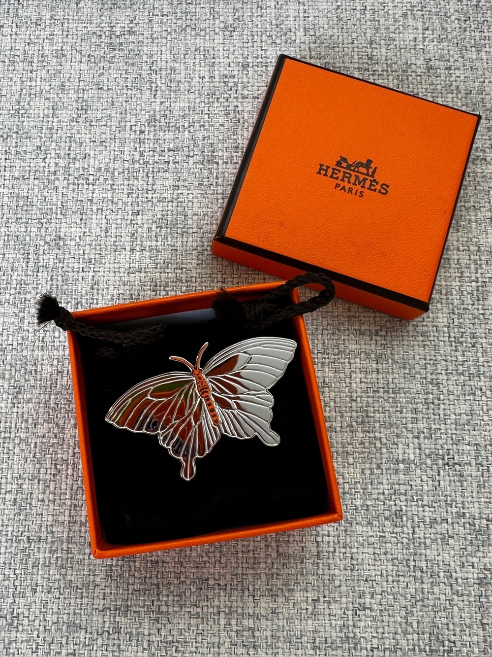 Hermes Papillon Twilly ring